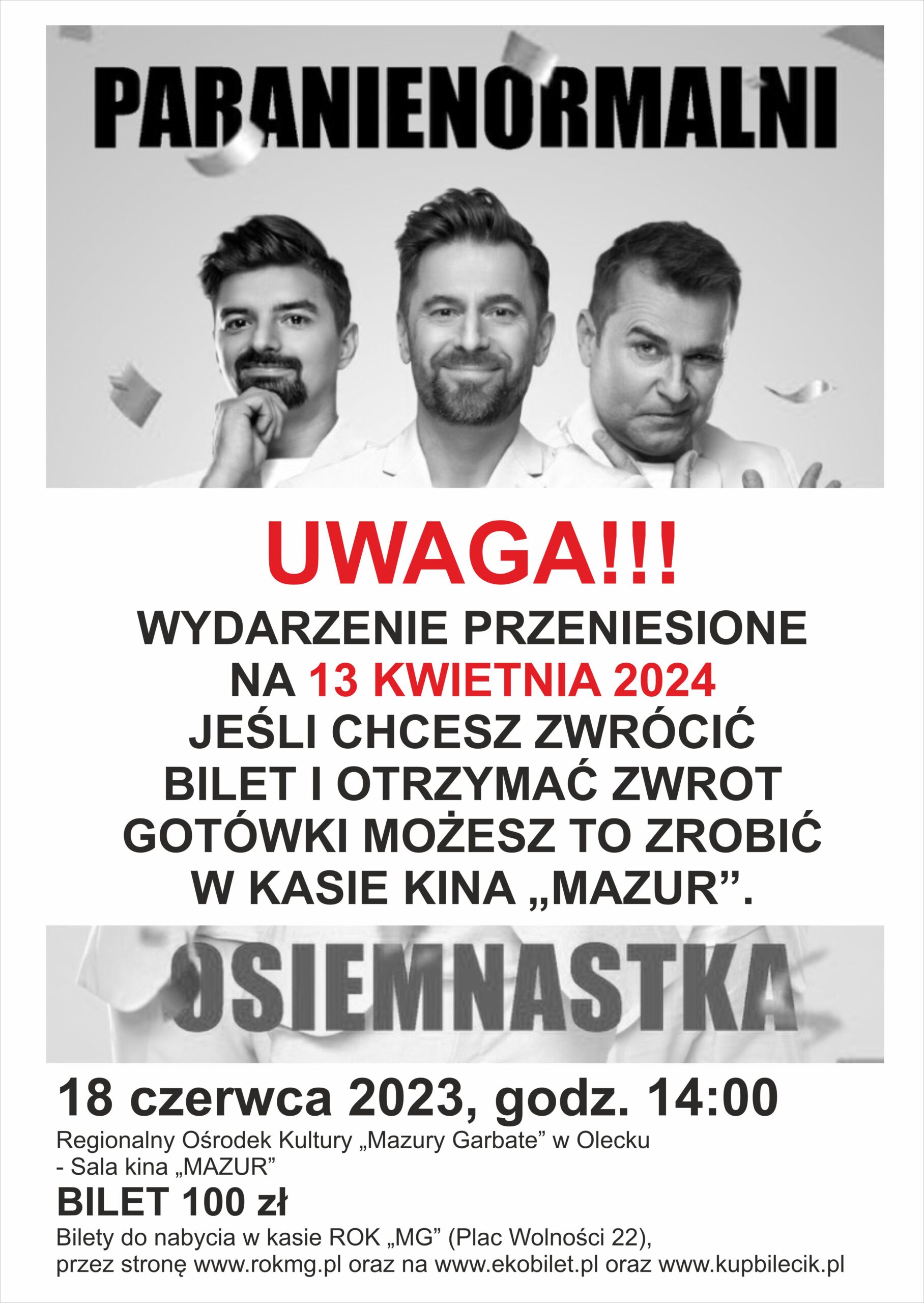 paranienormalni olecko