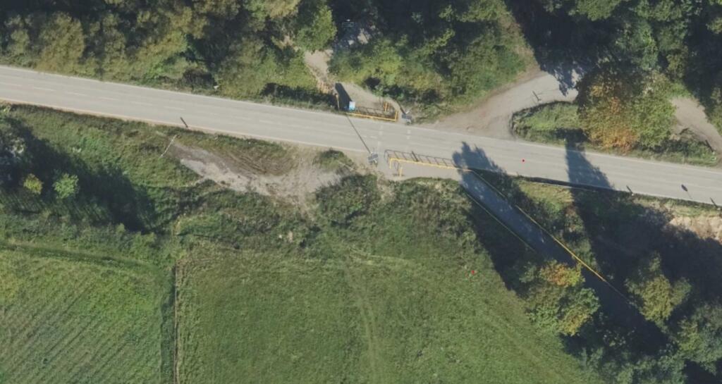zamkniecie przejazdu na sciezce rowerowej do gordejek
